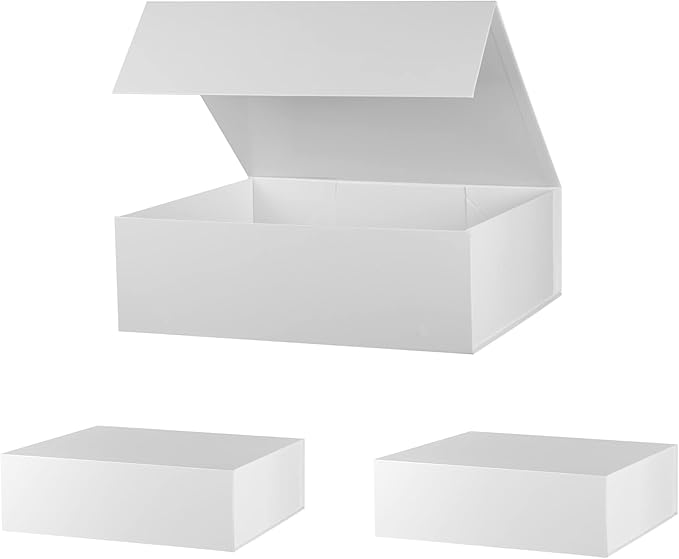 MUMUPACK Extra Large White Gift Box 19x16x6 Inches, Huge