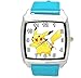 Produktbild Quarzuhr für Pikachu-Fans, Leder, quadratisch, Blau