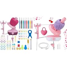 Etcokei Yarn Winder Crochet Kit & Yarn Winder Pro - Stepless Speed for Knitting Lovers