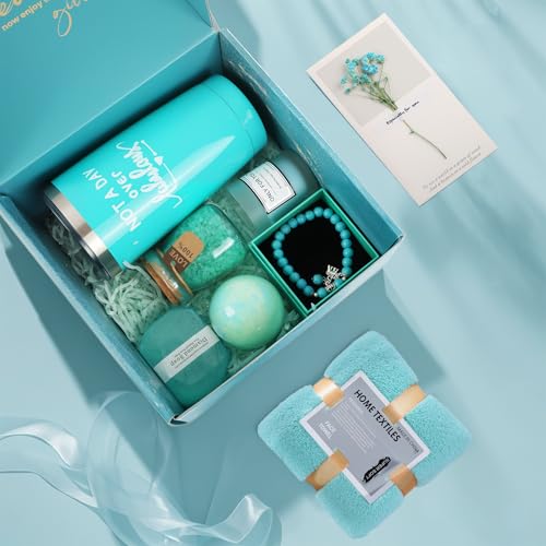 Gepersonaliseerde cadeaus voor vrouwen, geschenkdoos voor verjaardag, vrouwen, met 50 ml beker, ontspanning, wellnessgeschenken voor moeder, echtgenote, zus, beste vriendin - Afbeelding 3