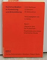 �bersicht �ber Die Prosematik: Ergebnisse Einer Ersten Empirischen Studie, Aus: Kommunikation in Forschung Und Entwicklung, 1 3794032918 Book Cover