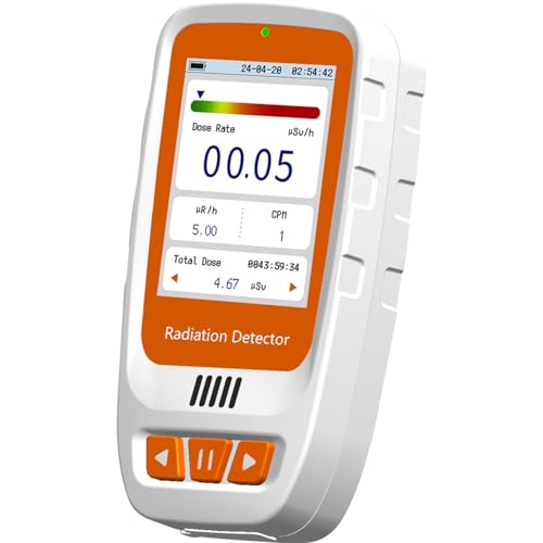AKSTEST HFS-20PRO Radiation Detector – Portable Digital Dosimeter with Color Display, Real-Time