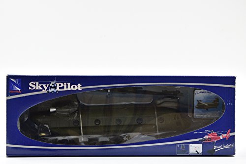 Newray 25793 New Ray Boeing Ch-47 Chinook Aircraft United States Army Olive Drab Military Mission Series 1/60 Diecast Model thumb #1