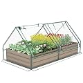 SONFILY Raised Garden Beds Outdoor for Vegetables…