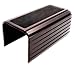 SoHappy Brands Couch arm Table Sofa Arm Tray - Flexible Foldable Coaster Tray. C Table Drinks, Organizer, Recliner Cup Holder Side Chair. Tv Tray for Couch armrest. Caddy Chair Sleeve (Brown)