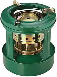 RENJIELI 7.3Inch Outdoor Kerosene Stove Heater, Indoor Portable Convection Paraffin Heater, Camp Stoves with 8 Wicks, Camping Stove for Heating Cooking Boiling, Fuel-efficient for 2-3 People