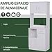 HOMCOM Armario Alacena Buffe Aparador de Cocina Organizador Mueble Auxiliar de Cocina...