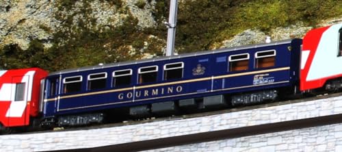Kato 5280 RhB Gourmino Restaurant Car WR3811 N Gauge