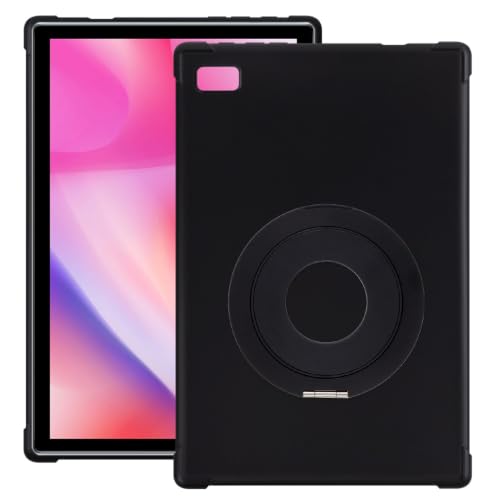 Coque Teclast P20 10.1 housse de protection noire avec support de bureau et poignée ergonomique