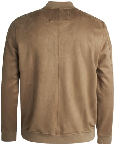 Ben Sherman Men's Bomber Jacket - Cozy Full Zip Up Faux Suede Bomber Jacket for Men - Casual Mens Suede Jacket (S-XL) 6