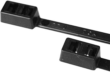 HELLERMANNTYTON T50RDH0UVC2 Cable Tie, Nylon 6.6 UV Resistant (Polyamide 6.6 UV Resistant), Black, 210 mm, 4.7 mm, 50 mm, 50 lb