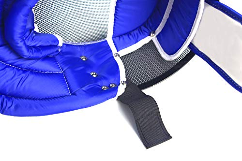 Leonark Fencing Foil Mask Ce 350N Certified National Grade Masque - Fencing Protective Gear (Black, S) #TOP3