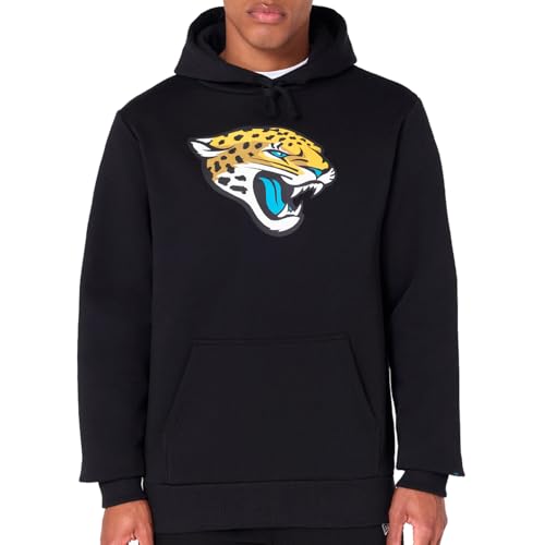 New Era NFL Jacksonville Jaguars Hoodie Uomo & Donna Nero M