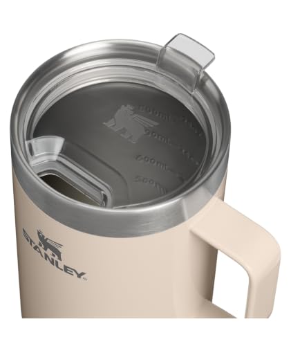 Image of STANLEY The Everyday Suburban Mug | 30 oz | Drink Through Lid | Cup for Coffee, Tea and Drinks | Insulated Stainless Steel Coffee Mug | BPA-Free | Champagne Gloss