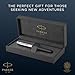 Parker Sonnet Rollerball Pen | Legacy of Flight | Chrome Trim | Fine Point | Gift Box