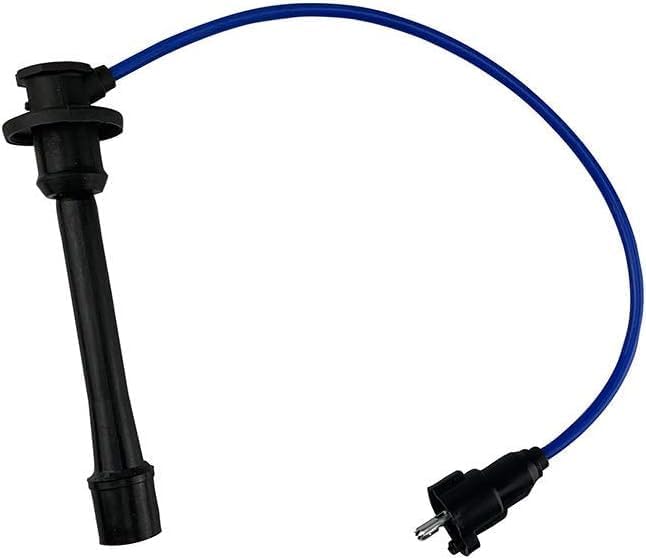 High Performance Spark Plug Wires Compatible with Toyota 4Runner T100 Tacoma 2.4L 2.7L L4 3RZ-FE 2RZ-FE 1997-2000 Blue