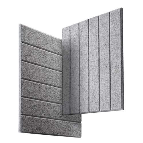 Material amortiguador de sonido de espuma, 12 paneles de absorción de sonido, almohadillas de aislamiento acústico, aislamiento de graves eco, utilizado para decoración de paredes y tratamiento