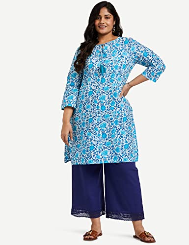 Image of Amazon Brand - Myx Women Cotton Short Kurti