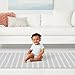 Skip Hop Baby Play Mat, Waterproof Reversible Foam Playmat, Grey Clouds, 86” x 52”