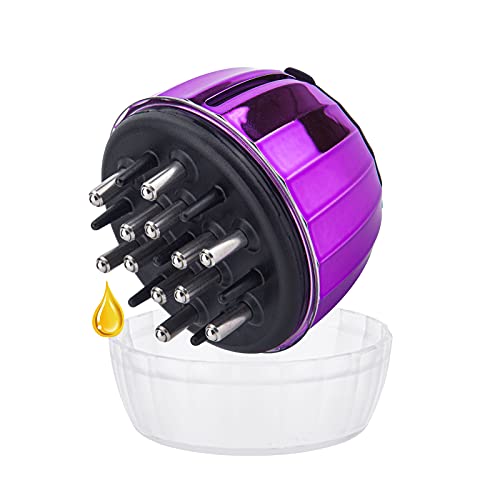 Oradrem Hair Applicator Brush smear tool for hair tonic Scalp Applicator Comb hair brush loss Hair Groth Hair Scalp Treatment ( Purple)