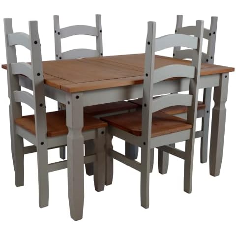 Mercers Furniture Corona Grey Wax Dining Set Cover
