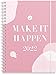 Produktbild Burde Kalender 2022 Make It Happen Rosa DIN A5 | auf Deutsch | Terminkalender | 13 Dez 2021 - 8 Jan 2023 | Wochenplaner