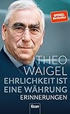  Ehrlichkeit ist eine Währung: Erinnerungen