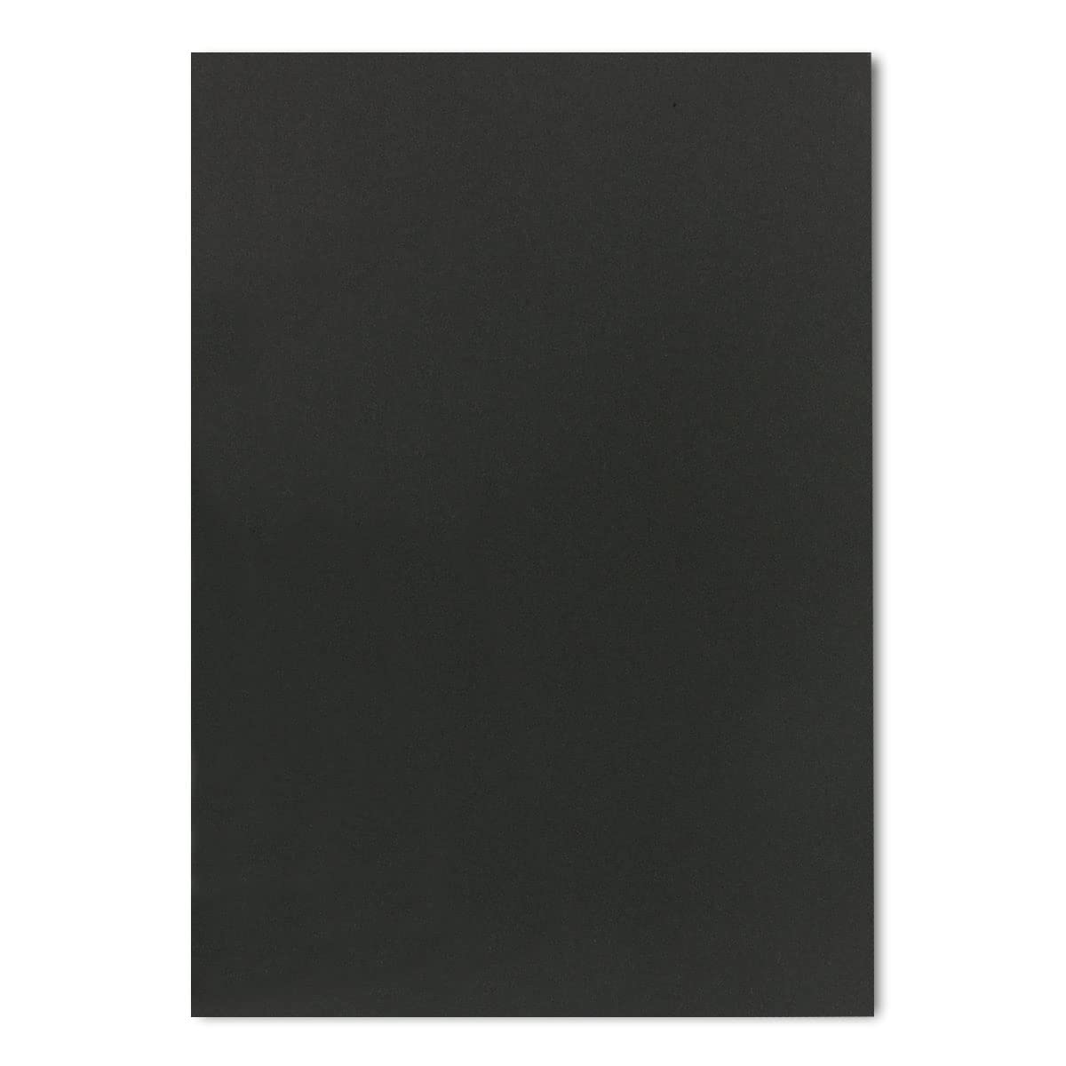 250 hojas de papel DIN A5 – Papel natural negro – 120 g – 14,8 x 21 cm – Papel para manualidades – FarbenFroh by Gustav Neuser