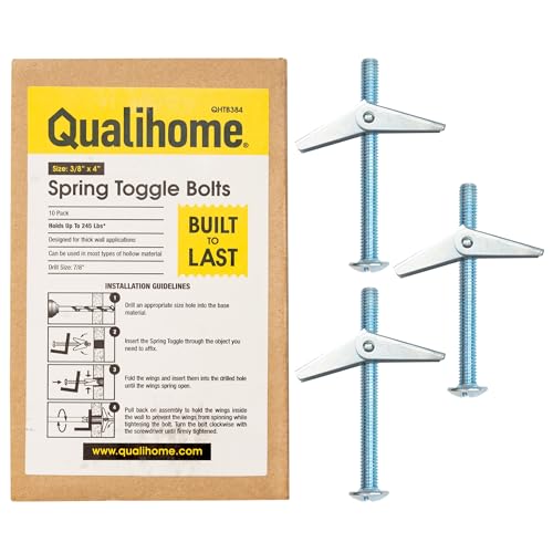 QUALIHOME Spring Toggle Bolt Anchors