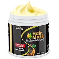 Bablabear Hair Mask for Damaged Hair,Hair Treatment for Color Treated Hair Deep Conditioner,Mascarilla Para El Cabello for Dry/Frizzy Hair.Moisturizer and Adds Shine.Hair Care for Curly Hair.500ml