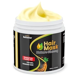 Bablabear Hair Mask for Damaged Hair,Hair Treatment for Color Treated Hair Deep Conditioner,Mascarilla Para El Cabello for Dry/Frizzy Hair.Moisturizer and Adds Shine.Hair Care for Curly Hair.500ml