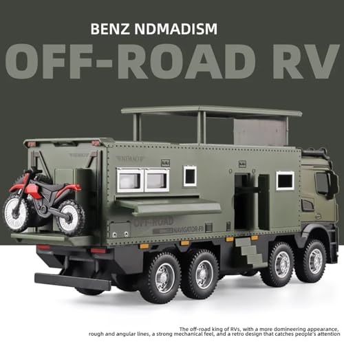 Image of Magicwand 1:24 Scale Die-Cast Nomadisen Navigator Monster Truck【Pack of 1】【Random Color】 with Openable Doors Working Headlights & Tail Lights