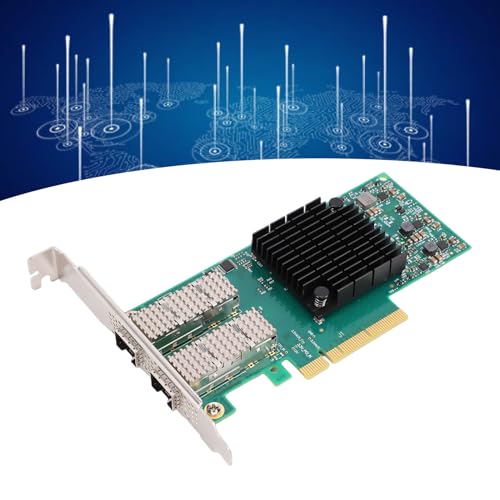 GOWENIC Adaptador de Tarjeta de Red para Servidor con Puerto Doble, Transmisión de Alta Velocidad de 10Gbps y Baja Latencia con Tecnología RDMA miniatura 4