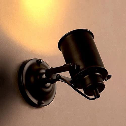 Aplique de pared industrial ajustable para leer cómodamente en el cabecero de tu cama 7