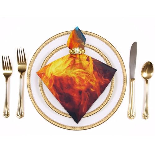 Servilletas de Tela Fire Vs Ice Art Pack 6 miniatura 3