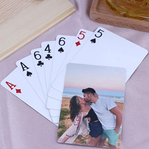 Personalisierte Spielkarten mit Fotos, einzigartige Familien-Partygeschenke, Hochzeits-Pokerkarten, Fotogeschenk, personalisierte Geschenke für Paare – Bild 7