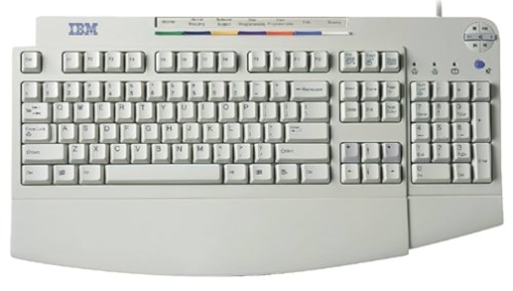 IBM ホワイトキーボード 取扱説明書付き IBM ホワイトキーボード 取扱