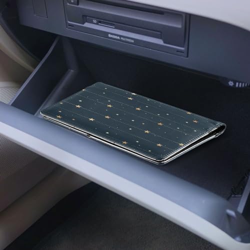Organizador para carro de cuero miniatura 6