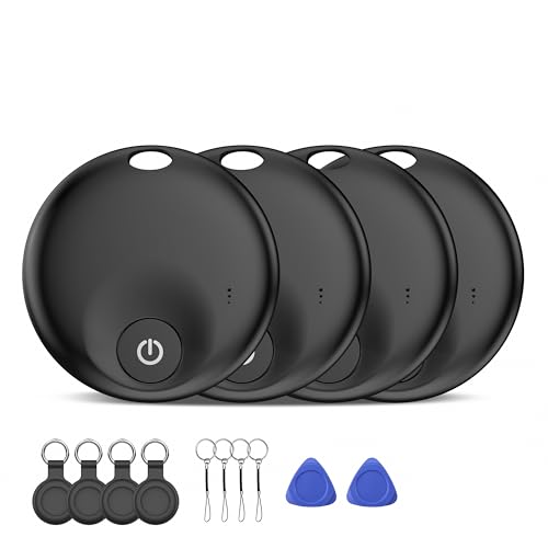 PAKCQNH Air Tracker Tags (4-Pack, iOS Find My)