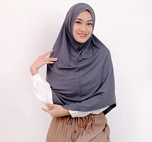 Slip In Ear Instant Hijab Khimar I Ready To Wear Hijab For Daily -Wear Workout Sport Muslim Accessories For Women3