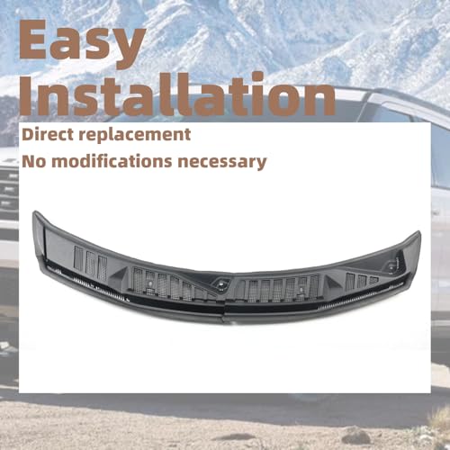 Windshield Wiper Cowl Panel Grille Compatible with Ford F150 2015-2020 Front Window Cover Insert Panel Replacemen FL3Z15022A69B, FL3Z25022A69B (Front Driver & Passenger Side) by sosega - Image 6