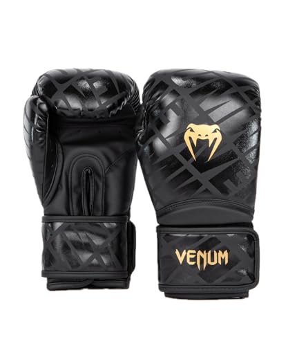 Image of Venum Contender 1.5 XT Boxing Gloves - Black /Gold - 14 oz