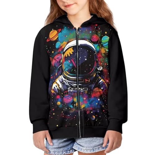 Image of Biyejit Kids Novelty 3D Graphic Printed Hooded Sweatshirt