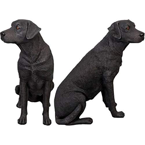 Amazon | アニマルビッグフィギュアシリーズ【温和な ラブラドール犬黒