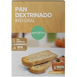 Pan Tostado Integral Dextrinado 300 g de Naturitas Essentials | 100% integral | Bajo contenido en grasa | 10% masa madre integral | Sin aditivos