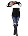Women's Long Sleeve Casual T Shirts Color Block Elbow Patches Tops Blouse Shirt