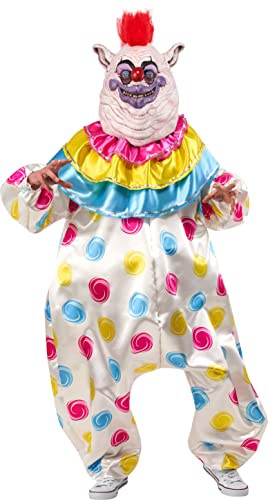Rubies Killer Klowns From Outer Space: Fatso Overhead Latex Mask for Adults Mens No Size