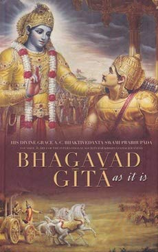 Bhagavad Gita As It Is By His Divine Grace A.C. Bhaktivedanta Swami Prabhupada Hardcover – 1 January 2015