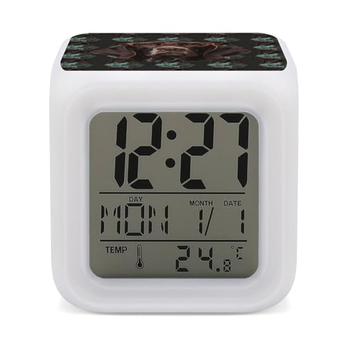 Reloj de escritorio con temporizador de despertador para evitar retrasos por la mañana 2
