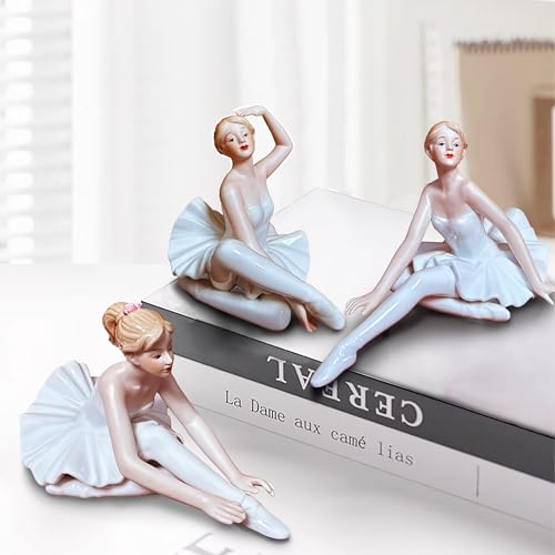 Figura Decorativa de Porcelana Danzante MTME miniatura 5